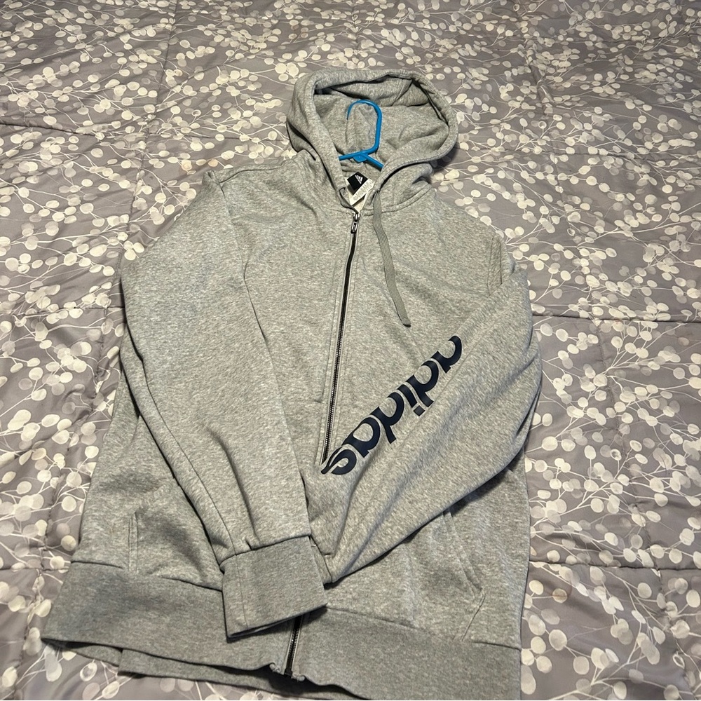 Lg adidas zip up hoodie